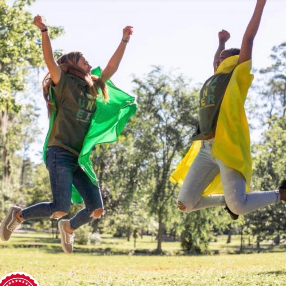 Be a superhero,adult or kids CAPES set of 10